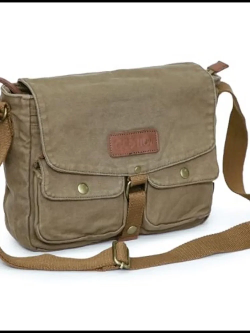 Canvas Messenger Bag Crossbody Shoulder Satchel Vintage Style